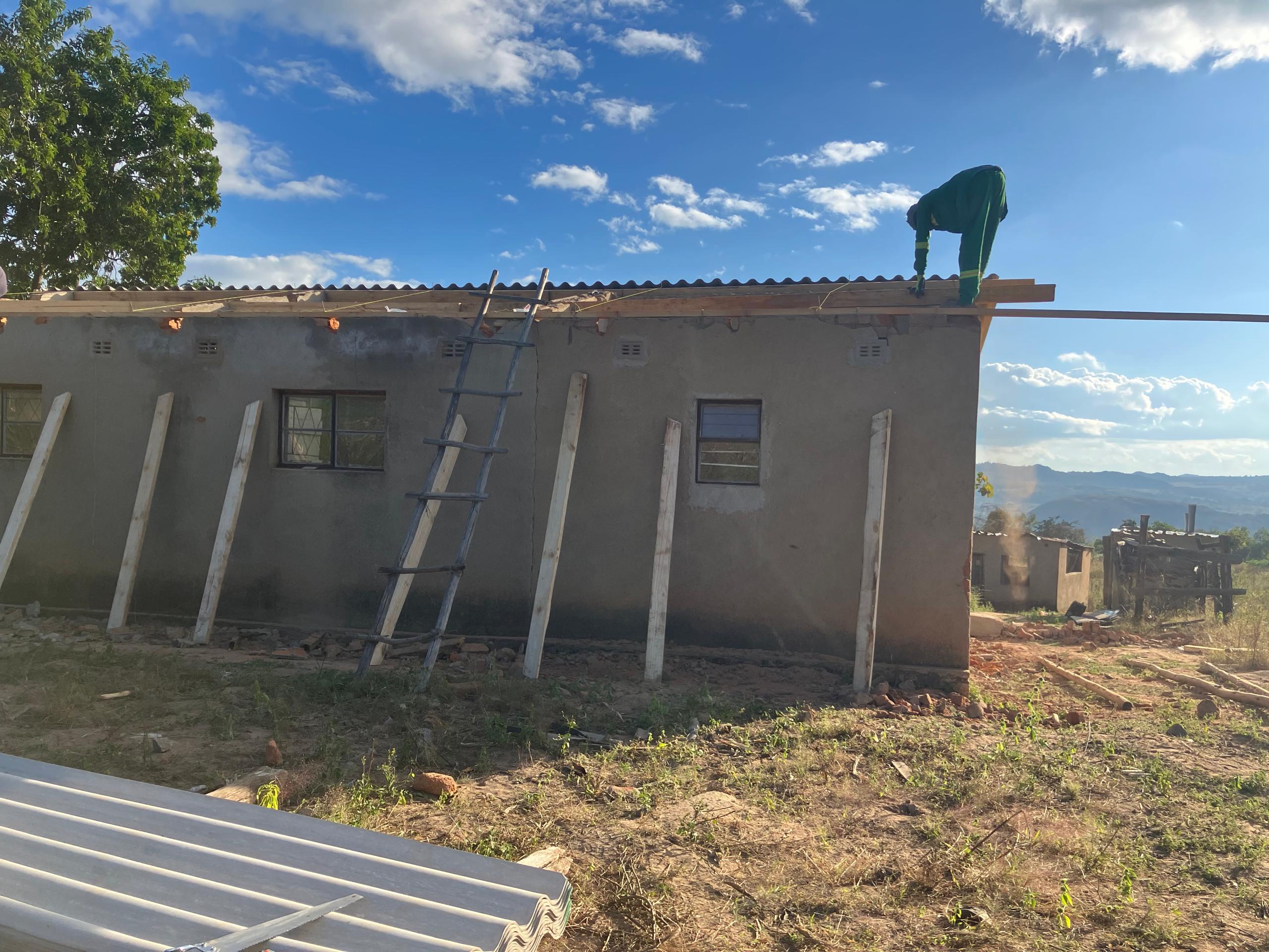 Roofing & carpentry project work by Robur Construction